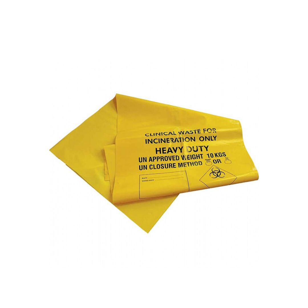 Clinical Waste Sacks Large - Heavy Duty
25 Bags on a roll
Size 15" x 28" x 39"
Waste sacks are all UN Certified and star sealed at the base of the sack – this ensures additional strength and protection against leakages.