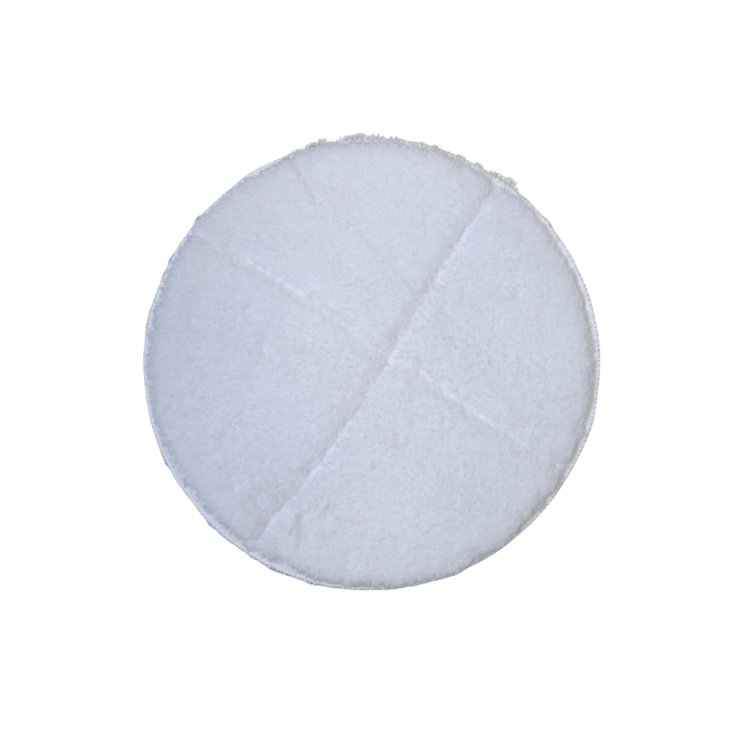 White Wool Pad 17"