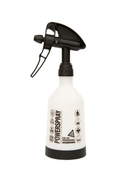 Professional  double-action trigger sprayer. It not only sprays when the trigger is pressed but also when released.