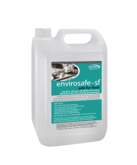 this sanitiser also cleaners, safe for food prep areas and fabric.