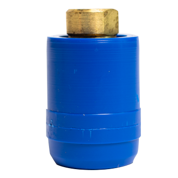 Safe Quick Connects - Blue this indestructible connector cover that includes the female quick connect.