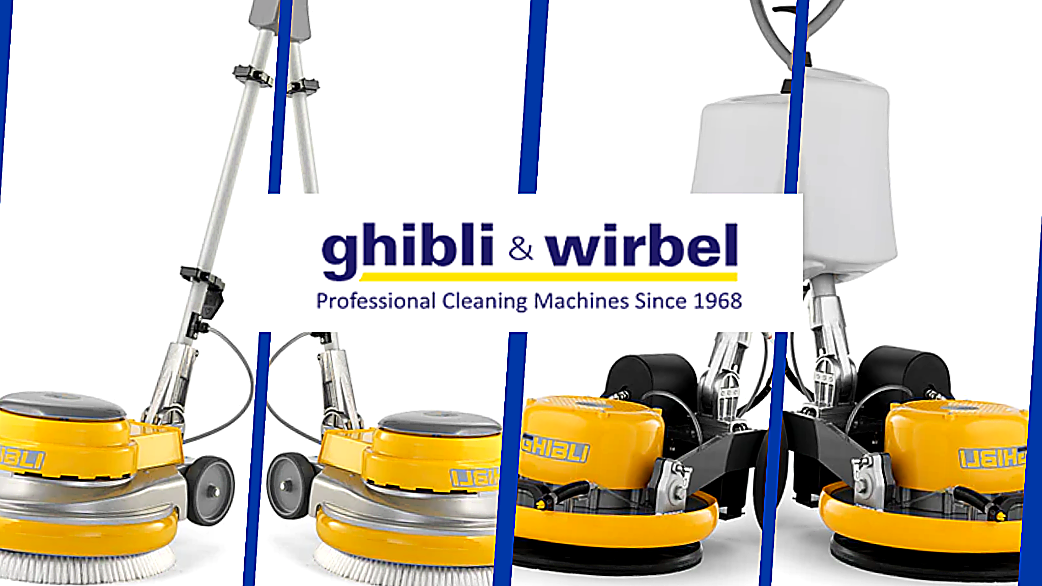 Ghibli Wirbel rotary and orbital floor cleaning machines SB133 SB143 and O143 available in the UK from Cleanspec Cumbria
