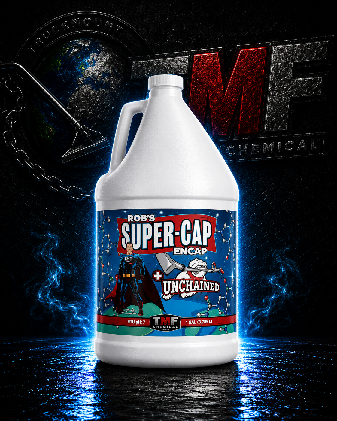TMF SuperCap with Unchained - Professional Encapsulation Cleaner