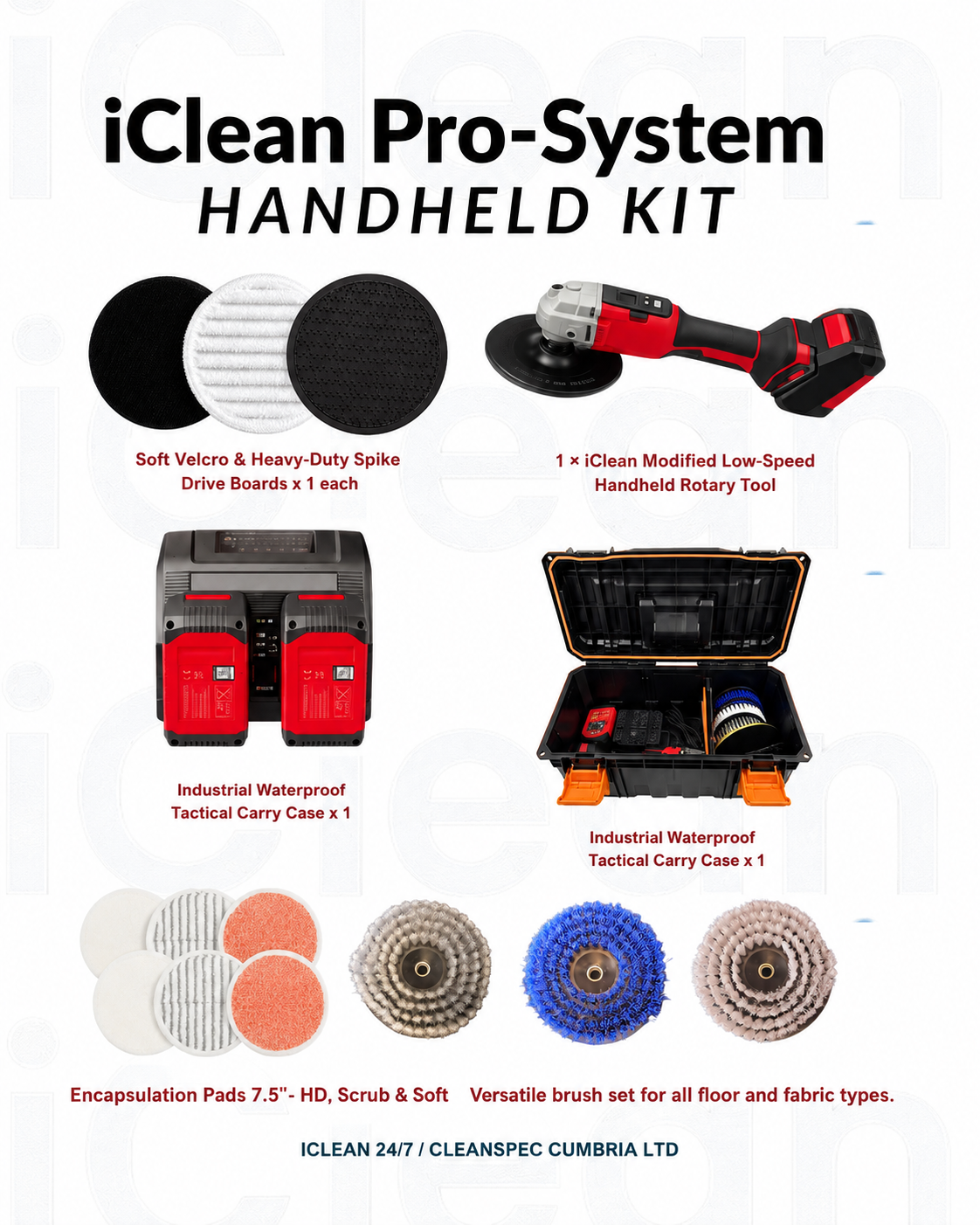 iClean Pro-System Handheld Kit