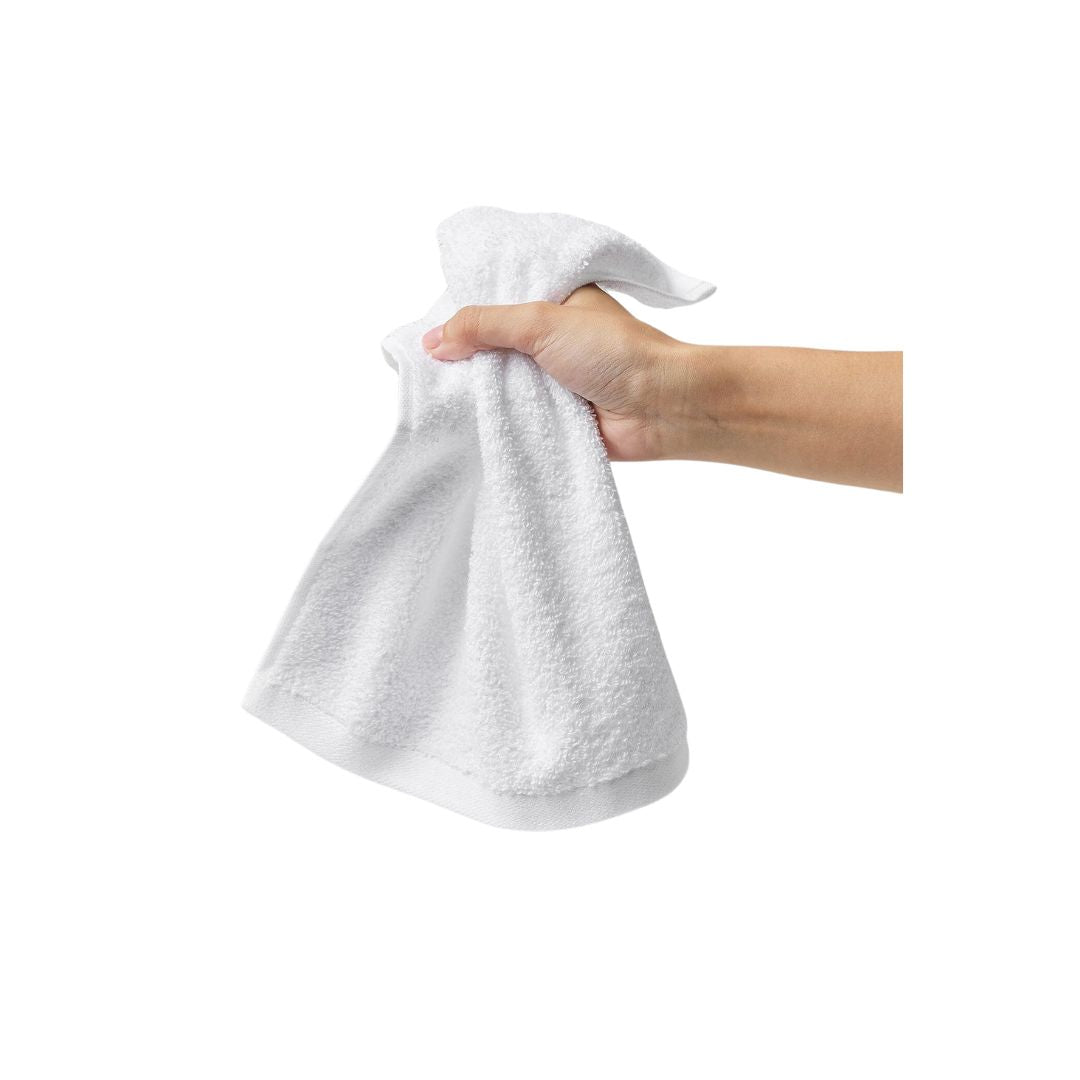 5pk  Terry Cloths  highly absorbent washcloths measuring 35.5cm x 43.1cm each