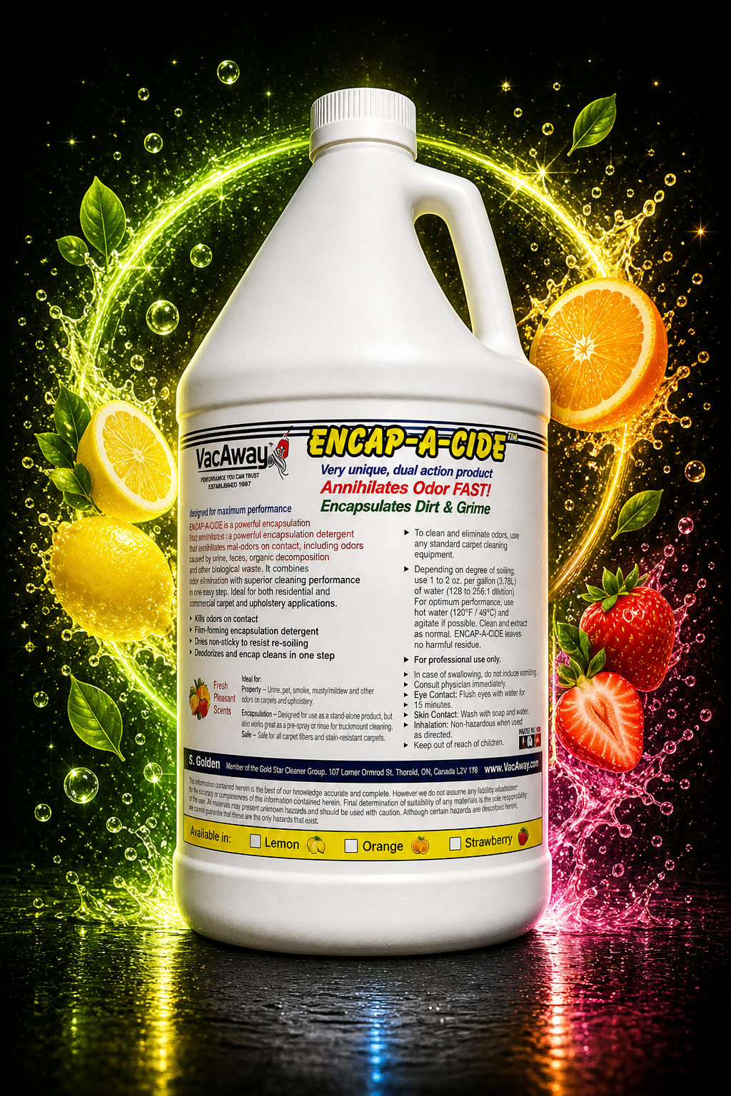 Encap-A-Cide Odour Eliminator and Encapsulant