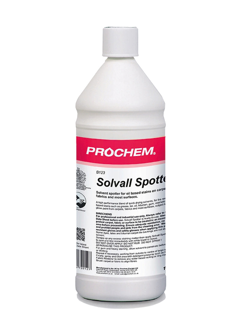 A high performance blend of quick drying solvents, for the removal of  oil based stains such as grease, tar, oil, bitumen, gum and more