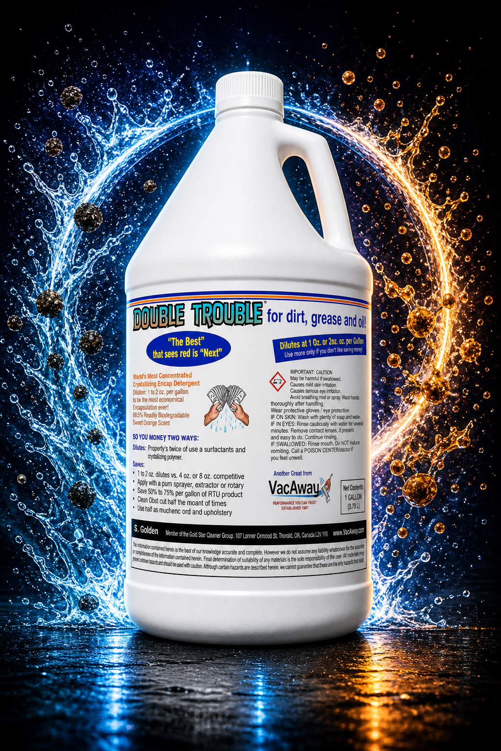 Double Trouble Concentrated Crystallising Detergent