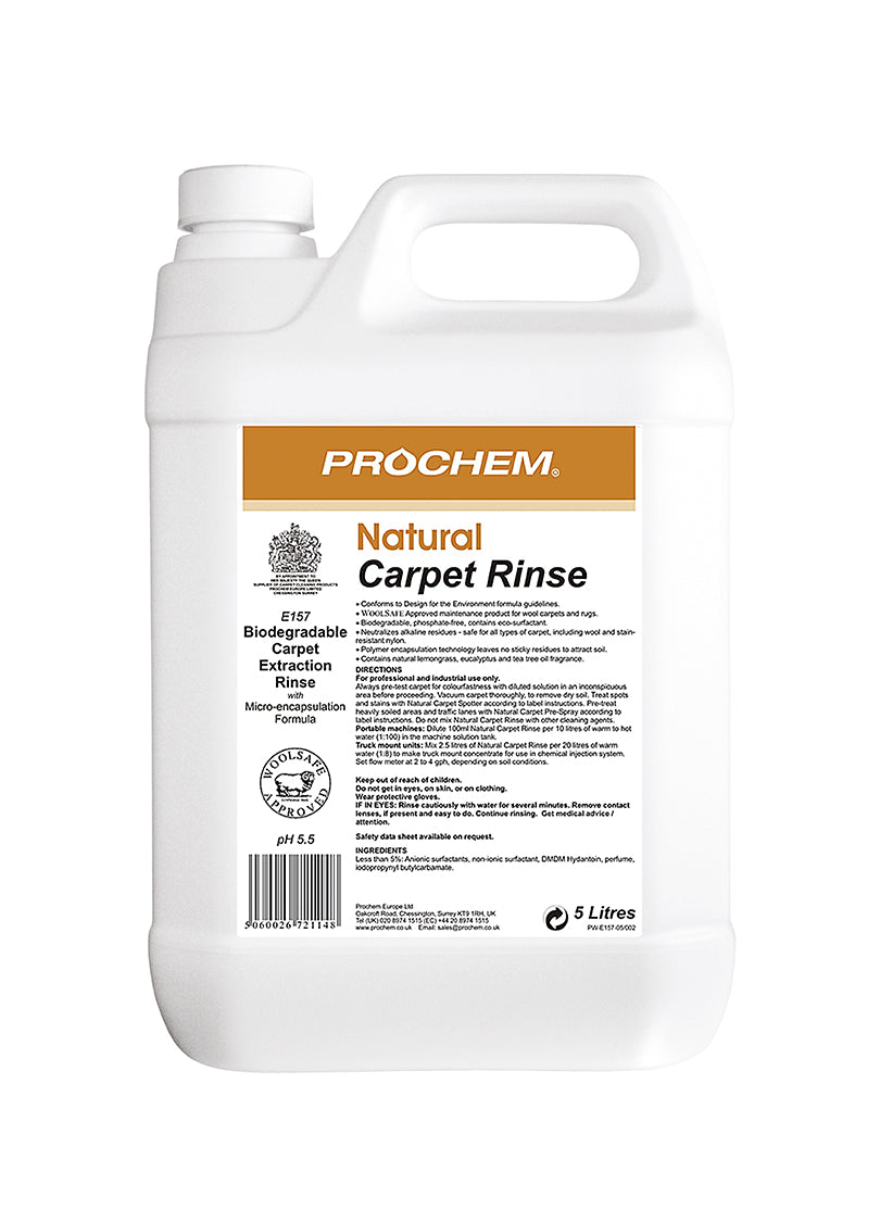 Polymer encapsulation technology leaves no sticky residues to attract soil.  Contains natural lemongrass, eucalyptus and tea tree oil fragrance.