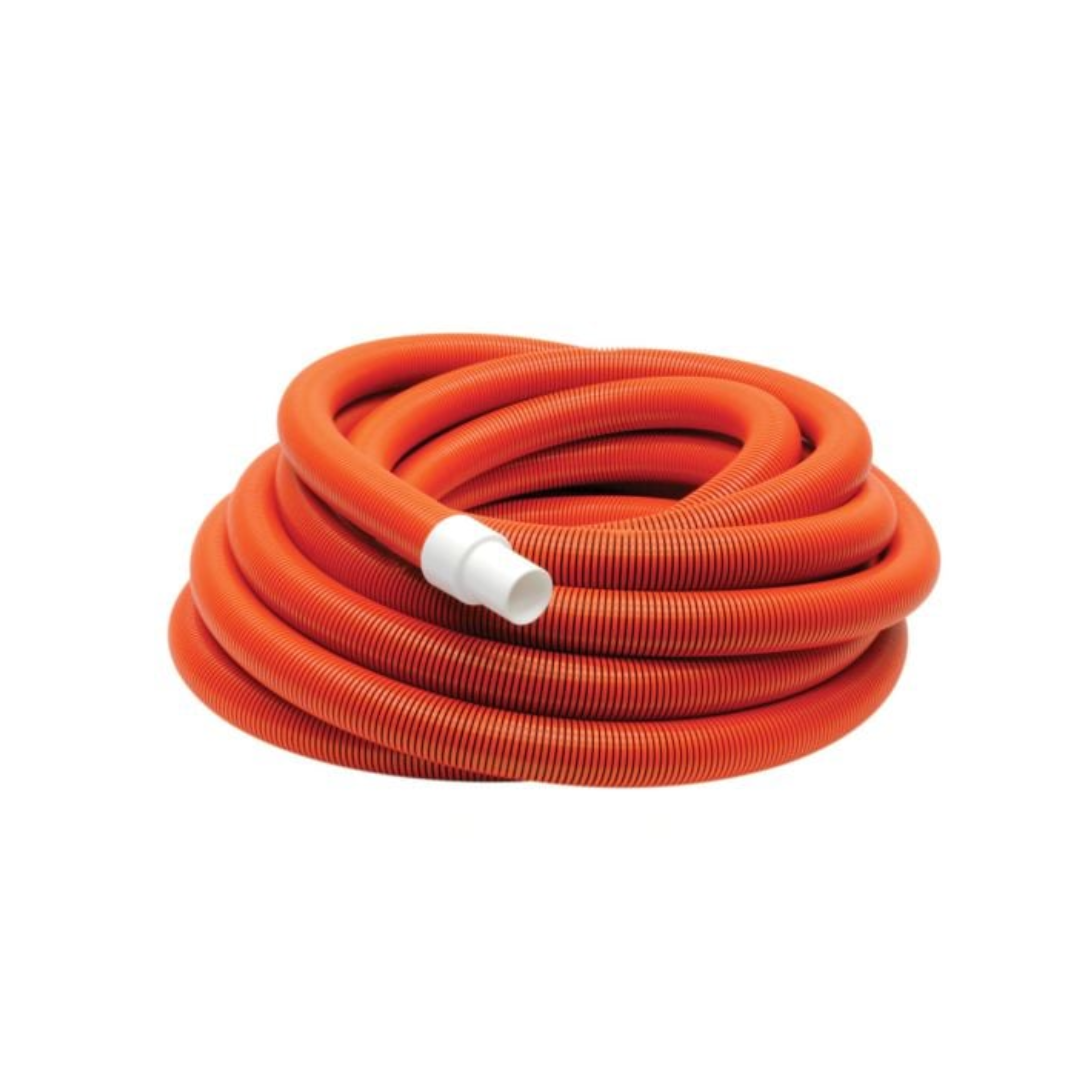 Flexaust Vacuum Hose Orange 2"wide 50ft length with a smooth, free-flowing bore inside, it allows high air movement and efficient vacuum.