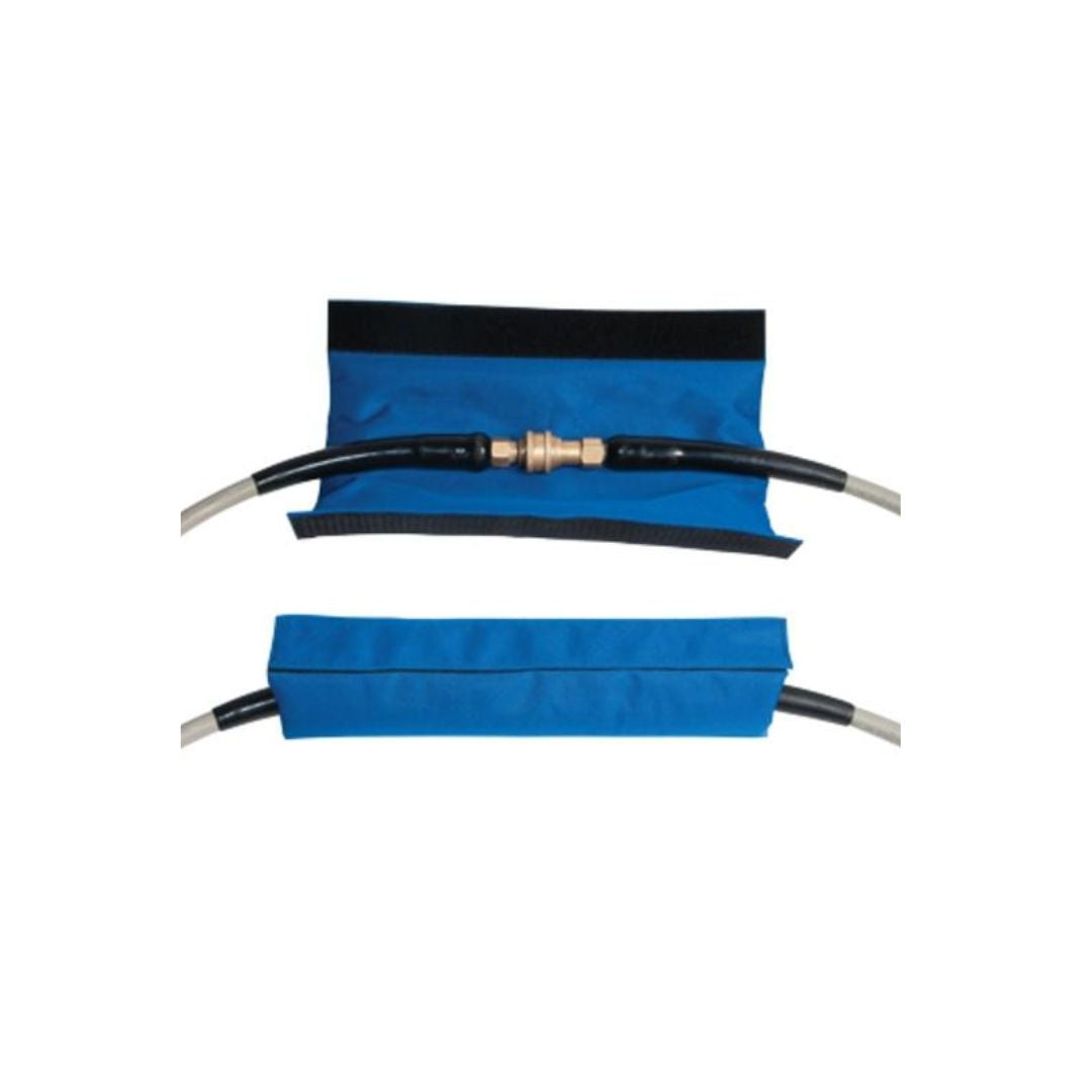 wraps are just what you need to protect you and your client from the possible damage created when a steaming hot quick connect meets with carpet or bangs into floors or furniture