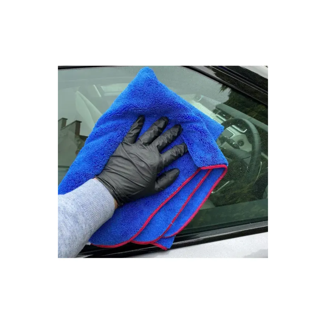 Martin Cox Giant Miracle microfibre drying towel blue and red 60 x 90cm double sided drying cloth
