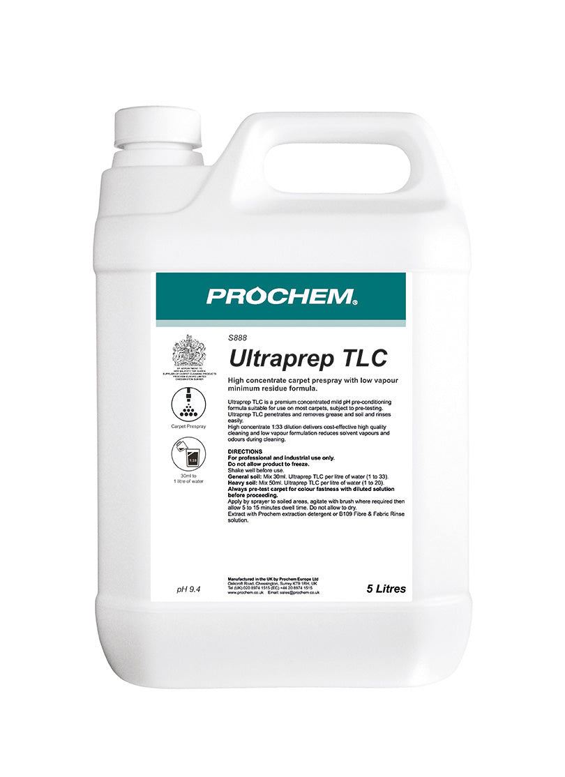 Ultraprep TLC. This advanced formula is designed to tackle tough stains and dirt on a variety of surfaces, leaving them looking clean and refreshed.