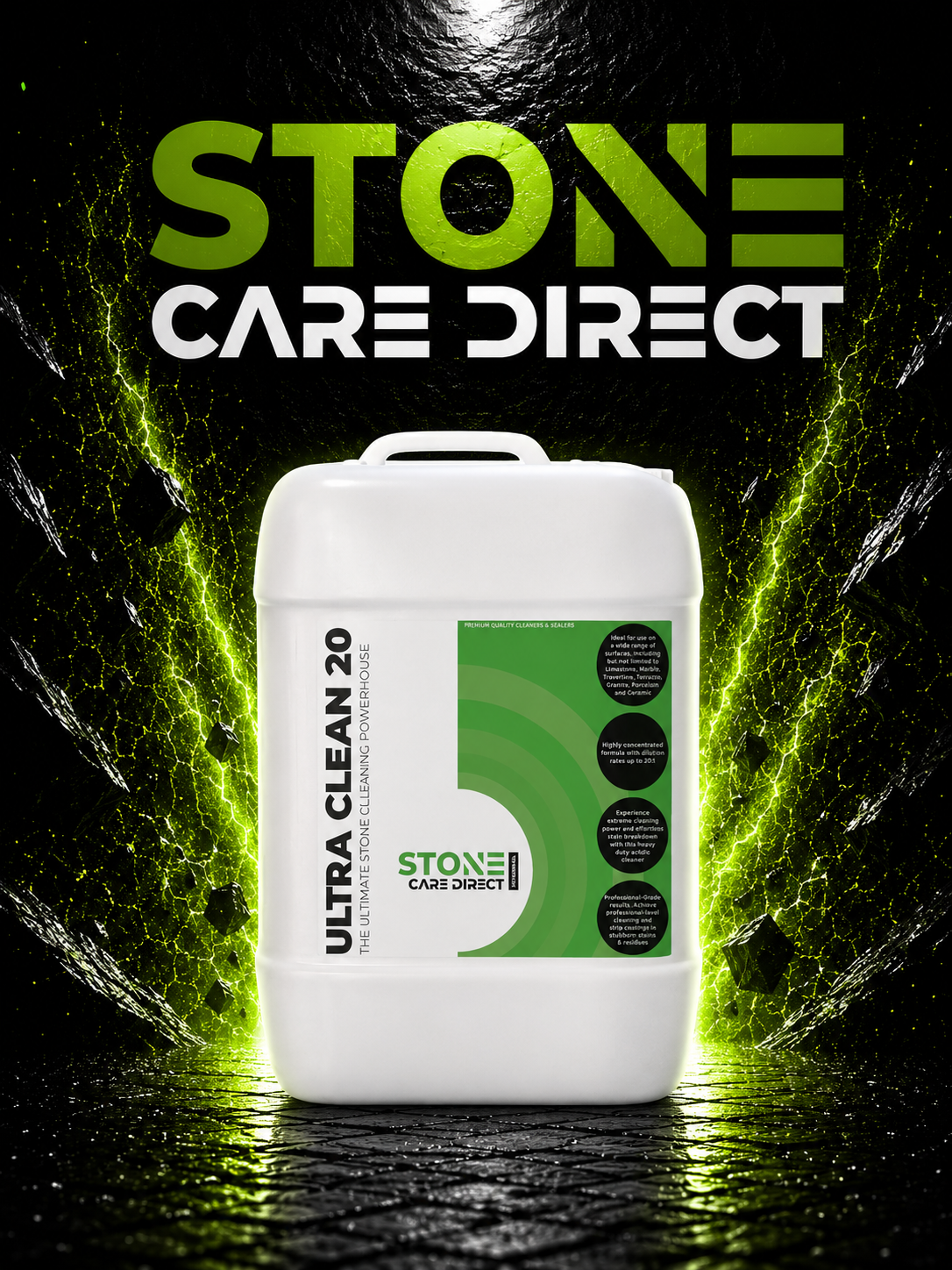 Stone care direct ultra clean for stone and tile