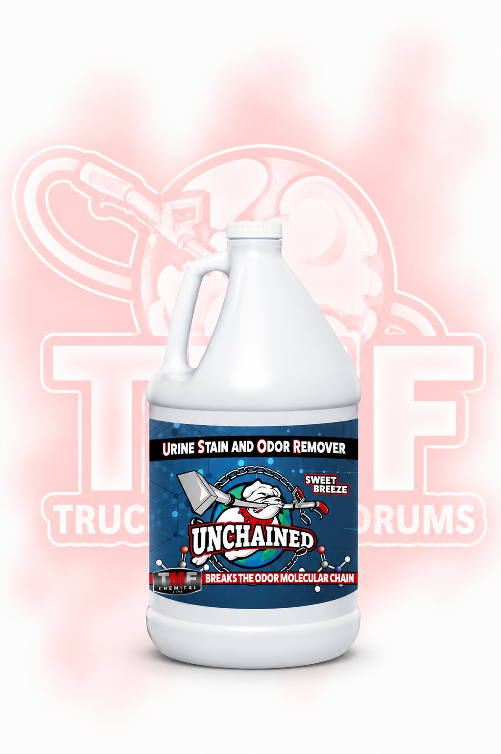 TMF Urine Stain & Odor Remover Unchained with EcoCide - USOR with a red haze