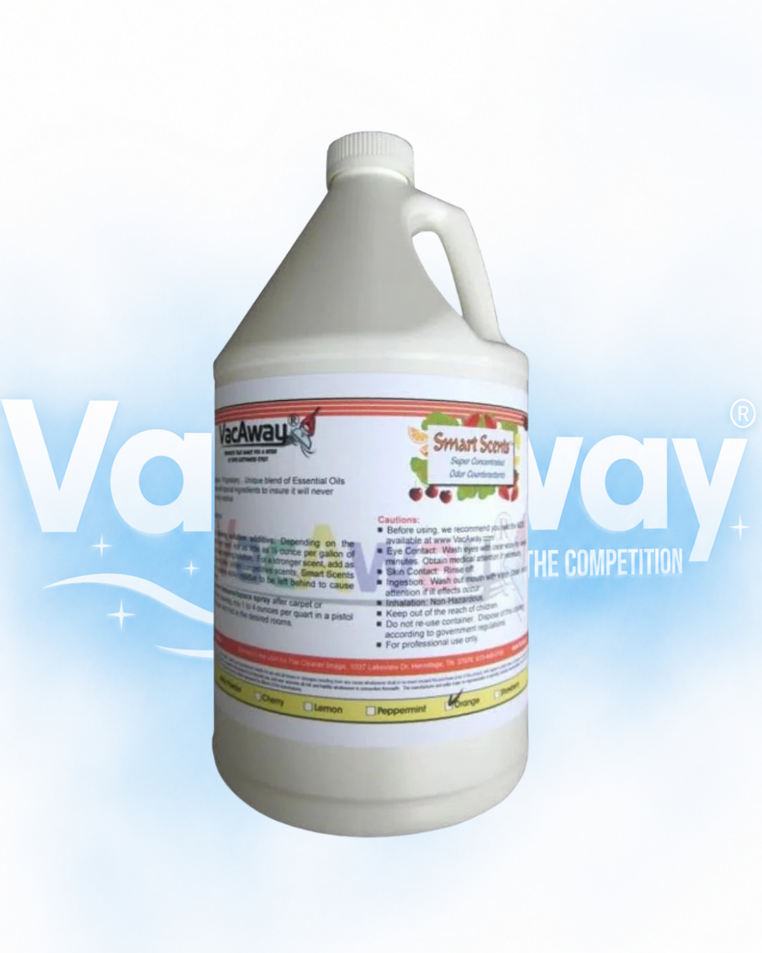 VacAway Smart Scents Super Concentrated Odour Counteractant - Solution Additive/Room freshener