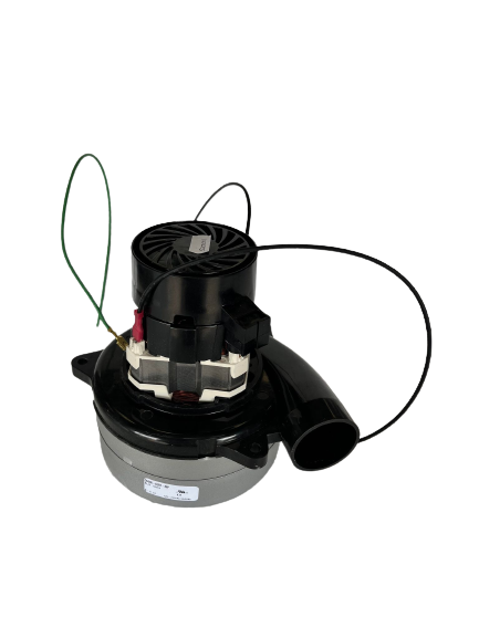 2 stage vacuum motor for portable carpet cleaning machines. Voltage 240V Bypass Tangential