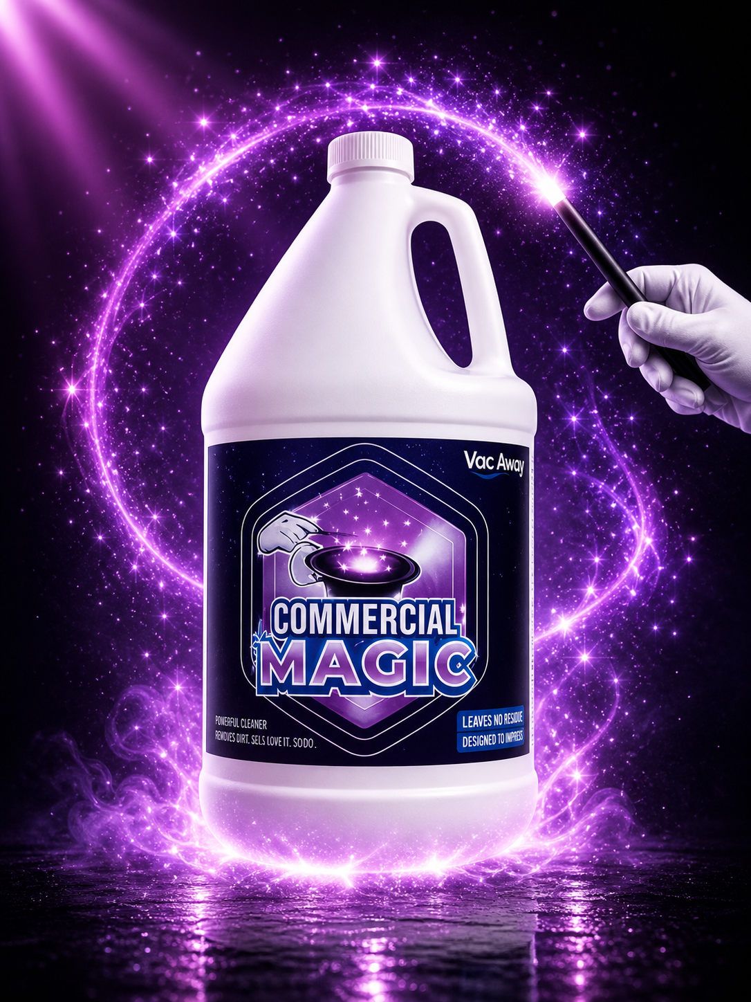 Commercial Magic – Professional Encapsulation Carpet Cleaner