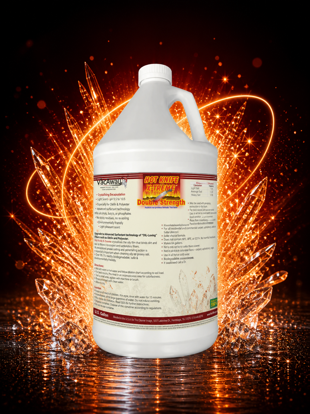 Hot Knife X-Treme Crystallising Encap Detergent