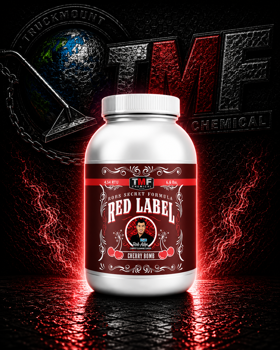 TMF Red Label Cherry Bomb Scent Carpet Pre-Spray
