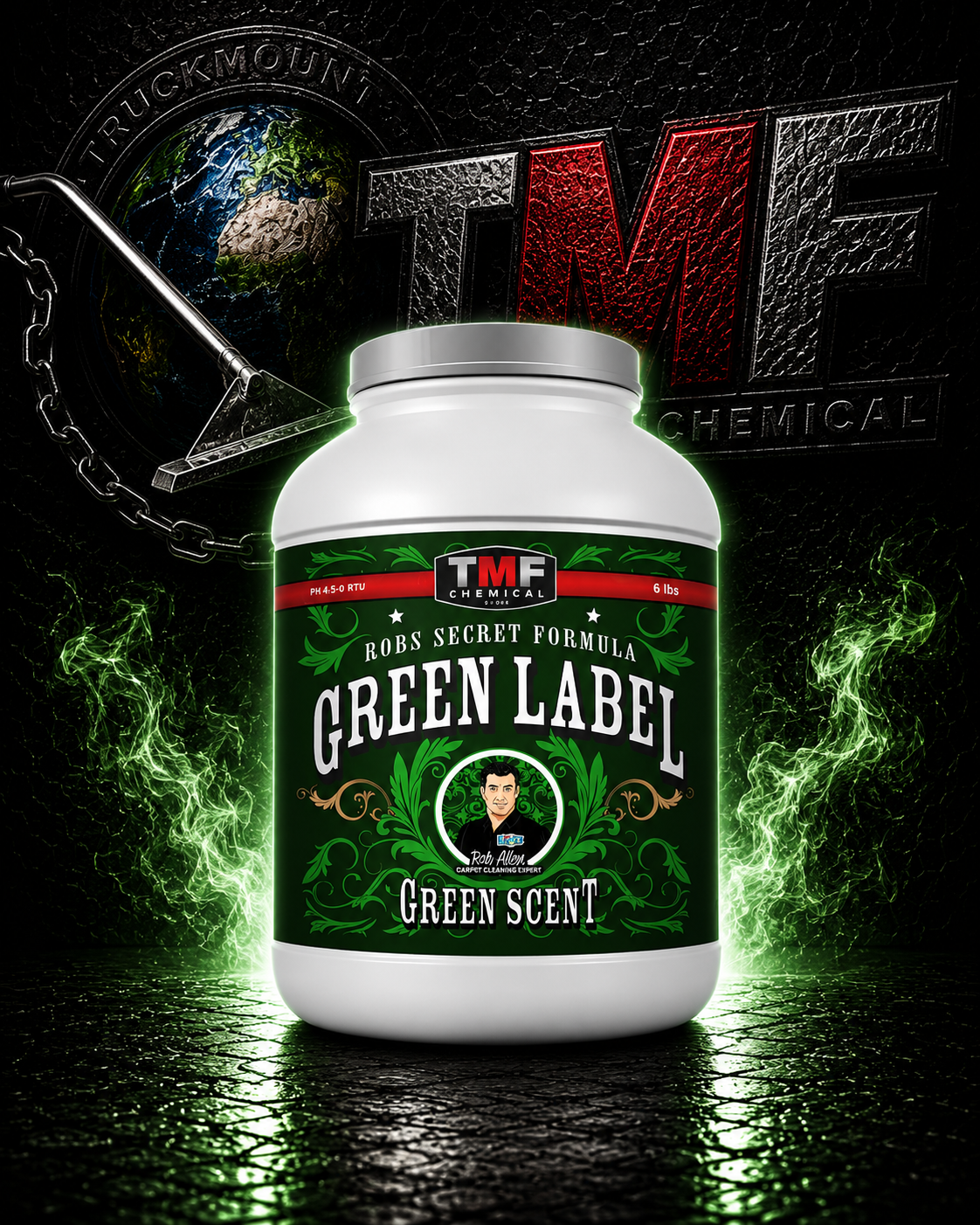 Green Label Plant Based Thymol Scent Carpet Pre-Spray 3