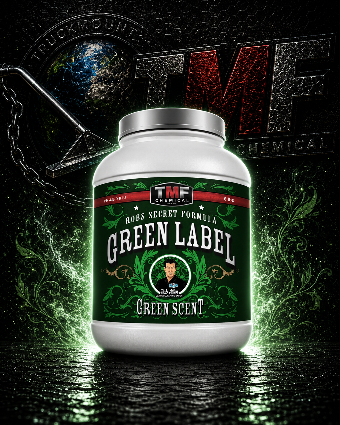 Green Label Plant Based Thymol Scent Carpet Pre-Spray