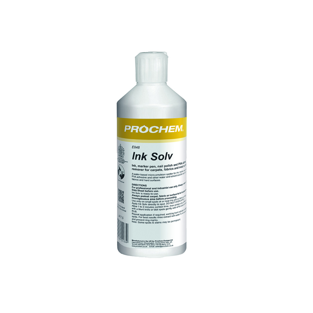 an effective solution designed to remove stubborn stains such as nail polish, marker pen ink, and PVA adhesive from carpets