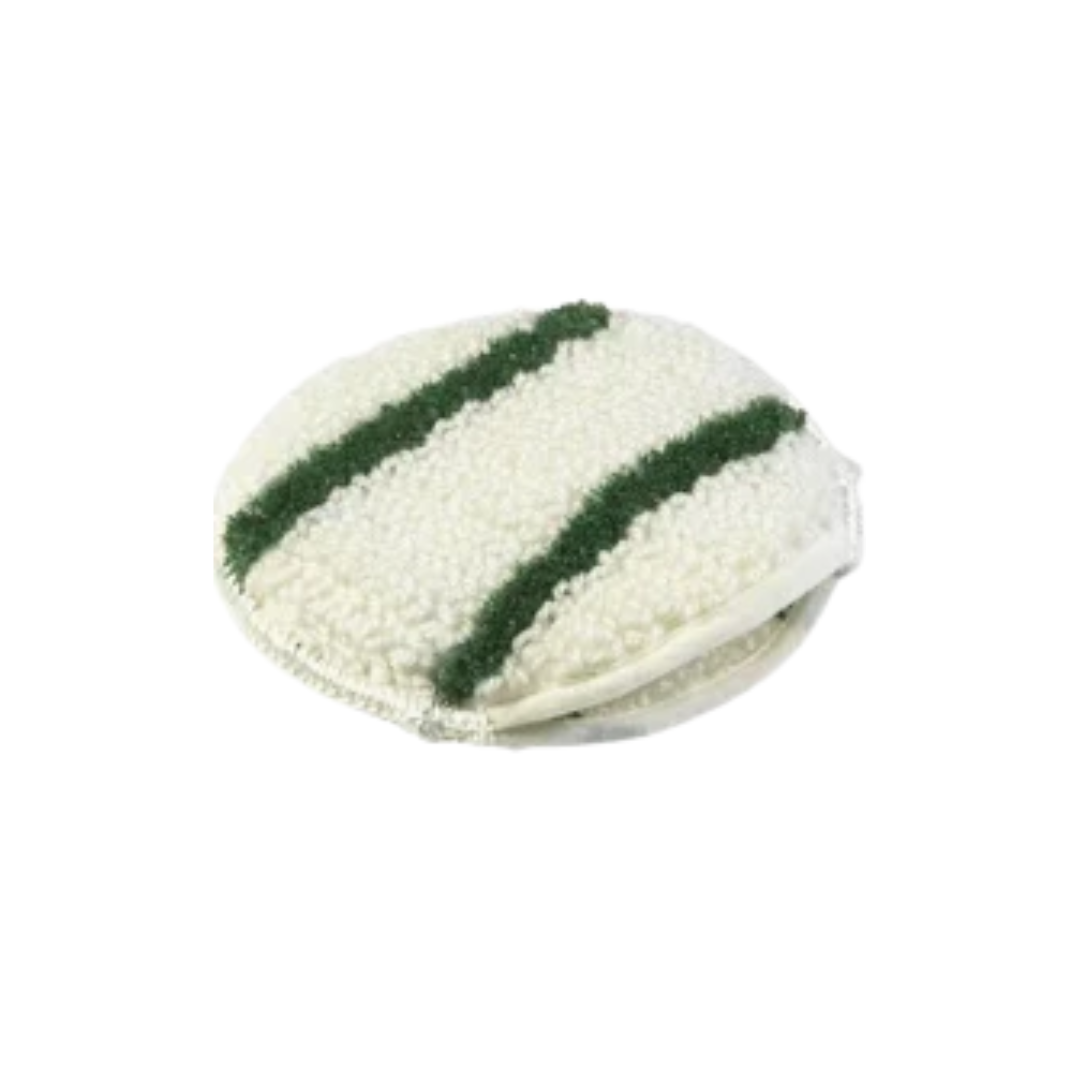 Upholstery Hand Mitt with two Scrub Strips