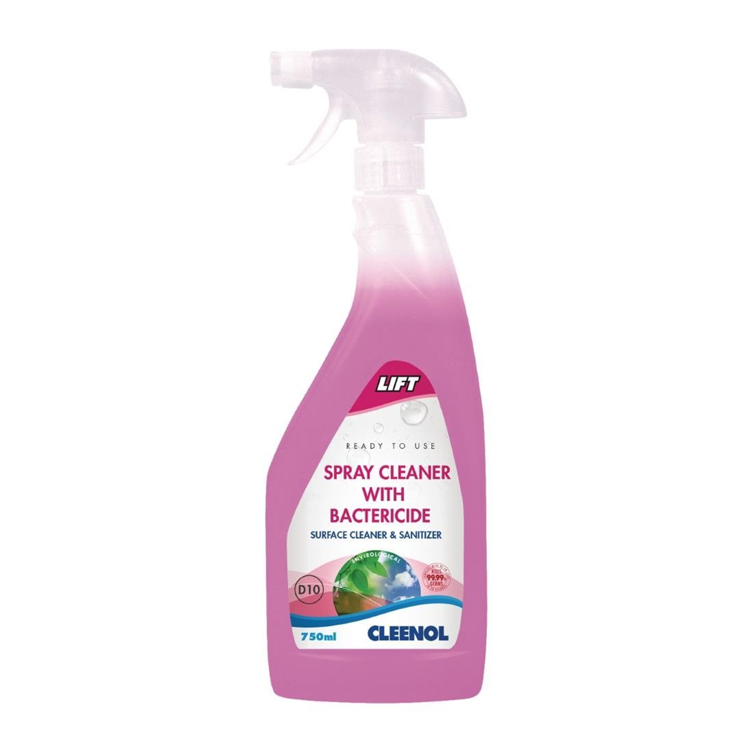 Lift Spray Cleaner with Bactericide