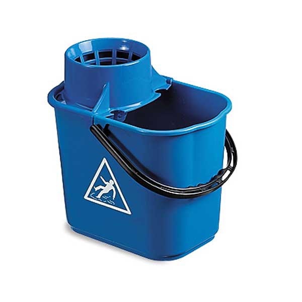 Optima Industrial 14Ltr Mop Bucket- Blue 