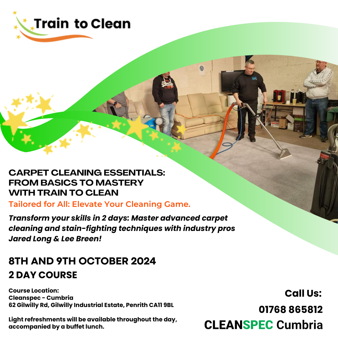 Carpet Cleaning And Spot & Stain Removal Course