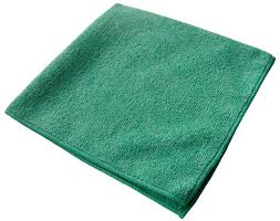 Green Microfibre Cloth 