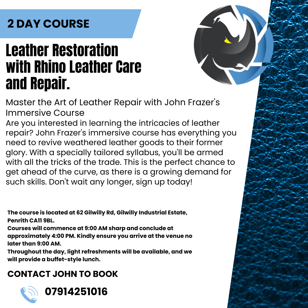 Leather Restoration Course