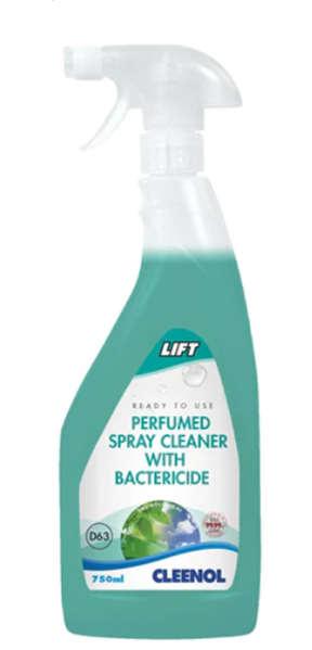 Lift Perfumed Spray Cleaner with Bactericide D63