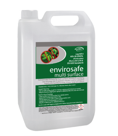 Envirosafe Virus & Bacteria Cleaner & Sanitiser 5L